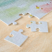 Wasserfarbe - Mohn Puzzle (Seite)