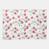 Wasserfarbe Mohnfeld Küche Handtuch (Horizontal)