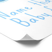 Wasserfarbe - Name dieses Babynahrung Poster (Ecke)
