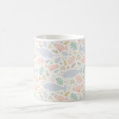 Wasserfarbe Narwhal & Siegel Muster Kaffeetasse (Mittel)