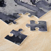 Wasserfarbe - Natur Lady - Kunst - Anpassbar - Puzzle (Seite)