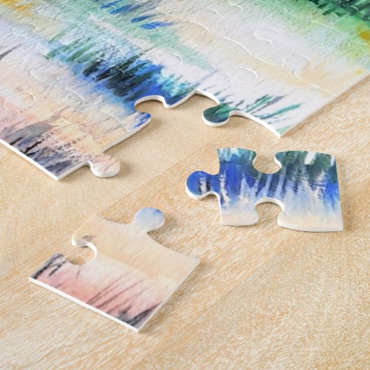 Wasserfarbe - Natur Puzzle (Seite)