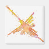 Wasserfarbe Nazca Magnet (Vorne)