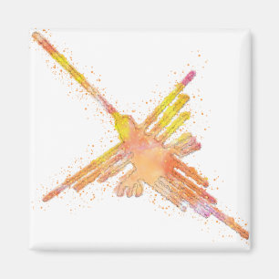 Wasserfarbe Nazca Magnet