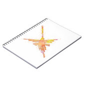 Wasserfarbe Nazca Notizblock (Linke Seite)