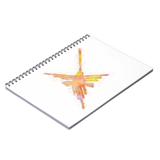 Wasserfarbe Nazca Notizblock (Linke Seite)