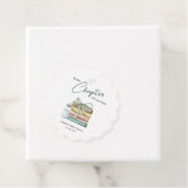 Wasserfarbe Neue Kapitel Babydusche Geschenkanhänger (Beispiel)