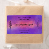 Wasserfarbe Nicotine Vape E Juice Labels (Insitu)