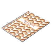 Wasserfarbe Niedlich Boho Pastel Teacher Rainbow Notizblock (Linke Seite)