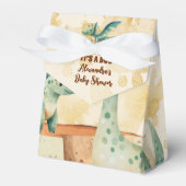 Wasserfarbe Niedlich Dinosaurier Grüne Boy Babydus Geschenkschachtel (Vorderseite)