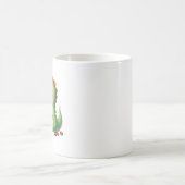 Wasserfarbe Niedlich Dinosaurier T Rex Trinkkaffee Kaffeetasse (Mittel)