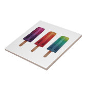 Wasserfarbe Niedlich Popsim Eis Cremes Fliese (Seite)