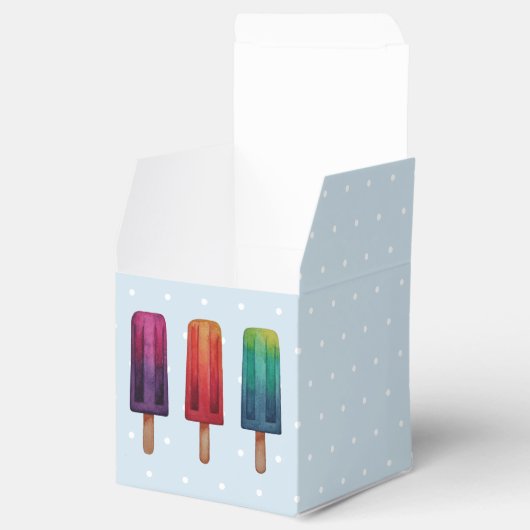 Wasserfarbe Niedlich Popsim Eis Cremes Geschenkschachtel (Geöffnet)