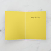 Wasserfarbe Niedlich Popsim Eis Cremes Karte (Innenseite)