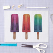 Wasserfarbe Niedlich Popsim Eis Cremes Seidenpapier (Handwerk)