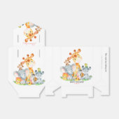 Wasserfarbe Niedlich Safari Jungle Girl Babydusche Geschenkschachtel (Ungefaltet)