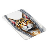 Wasserfarbe Niedlich Schöne moderne Katze Sammlung Magnet (Rechte Seite)