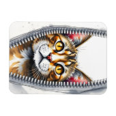Wasserfarbe Niedlich Schöne moderne Katze Sammlung Magnet (Horizontal)