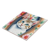 Wasserfarbe Niedlich Schöne, trendy Cat Collection Fliese (Seite)