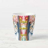 Wasserfarbe Niedlich Schöne, trendy Cat Collection Milchtasse (Vorderseite)
