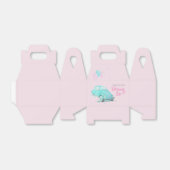 Wasserfarbe Niedliche Babydusche Girl Gevor Box 🚗 Geschenkschachtel (Ungefaltet)