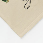 Wasserfarbe Niedliche Zuhause Sweet Zuhause Art Fleecedecke (Ecke)