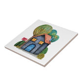 Wasserfarbe Niedliche Zuhause Sweet Zuhause Art Fliese (Seite)
