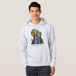 Wasserfarbe Niedliche Zuhause Sweet Zuhause Art Hoodie