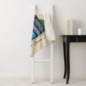 Wasserfarbe Niedliche Zuhause Sweet Zuhause Art Sherpadecke (Beispiel)