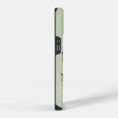 Wasserfarbe Niedlicher Schwarzer Bär iPhone Hülle (Rechte Seite)