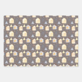 Wasserfarbe Nordic Hyge Niedlich Weihnachtsgeschen Geschenkpapier Set (Vorderseite 2)