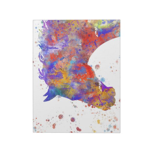 Wasserfarbe Notizblock (Rotiert)