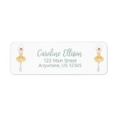 Wasserfarbe Nutcracker Ballerina (Vorne)