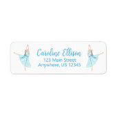 Wasserfarbe Nutcracker Ballerina (Vorne)