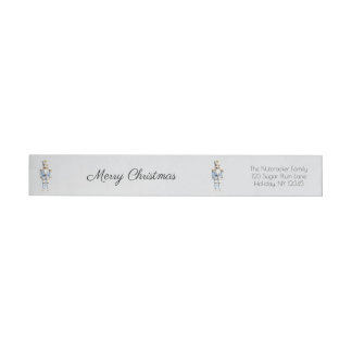 Wasserfarbe Nutcracker Frohe Weihnachten