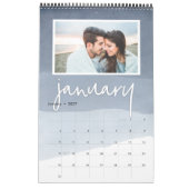 Wasserfarbe Ombre | FOTO Kalender (Jan 2027)