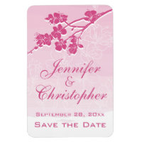 Wasserfarbe Ombre Rosa Frühlingssonne Save the Dat