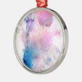 Wasserfarbe Ornament Aus Metall (Links)