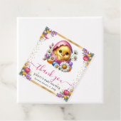 Wasserfarbe Oster Kichtenfrühlingsblumen Kinderdus Geschenkanhänger (Beispiel)