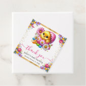 Wasserfarbe Oster Kichtenfrühlingsblumen Kinderdus Geschenkanhänger (Beispiel)