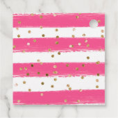 Wasserfarbe Oster Kichtenfrühlingsblumen Kinderdus Geschenkanhänger (Rückseite)