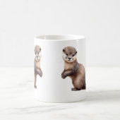 Wasserfarbe Otter Kaffeetasse (Mittel)