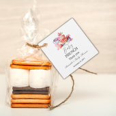 Wasserfarbe Pancake Baby Brunch Dusche Geschenkanhänger