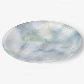 Wasserfarbe Pappteller (Schrägansicht)