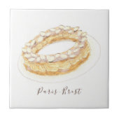 Wasserfarbe Paris-Brest Fliese (Vorderseite)