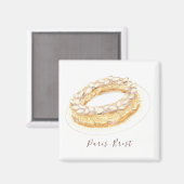 Wasserfarbe Paris-Brest Magnet (Vorderseite/Rückseite)