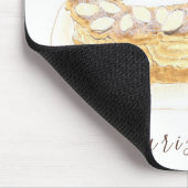 Wasserfarbe Paris-Brest Mousepad (Ecke)