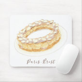 Wasserfarbe Paris-Brest Mousepad (Mit Mouse)