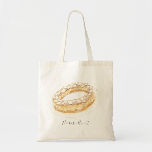 Wasserfarbe Paris-Brest Tragetasche (Vorne)
