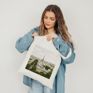 Wasserfarbe Paris Zielort Tote Beag Tragetasche